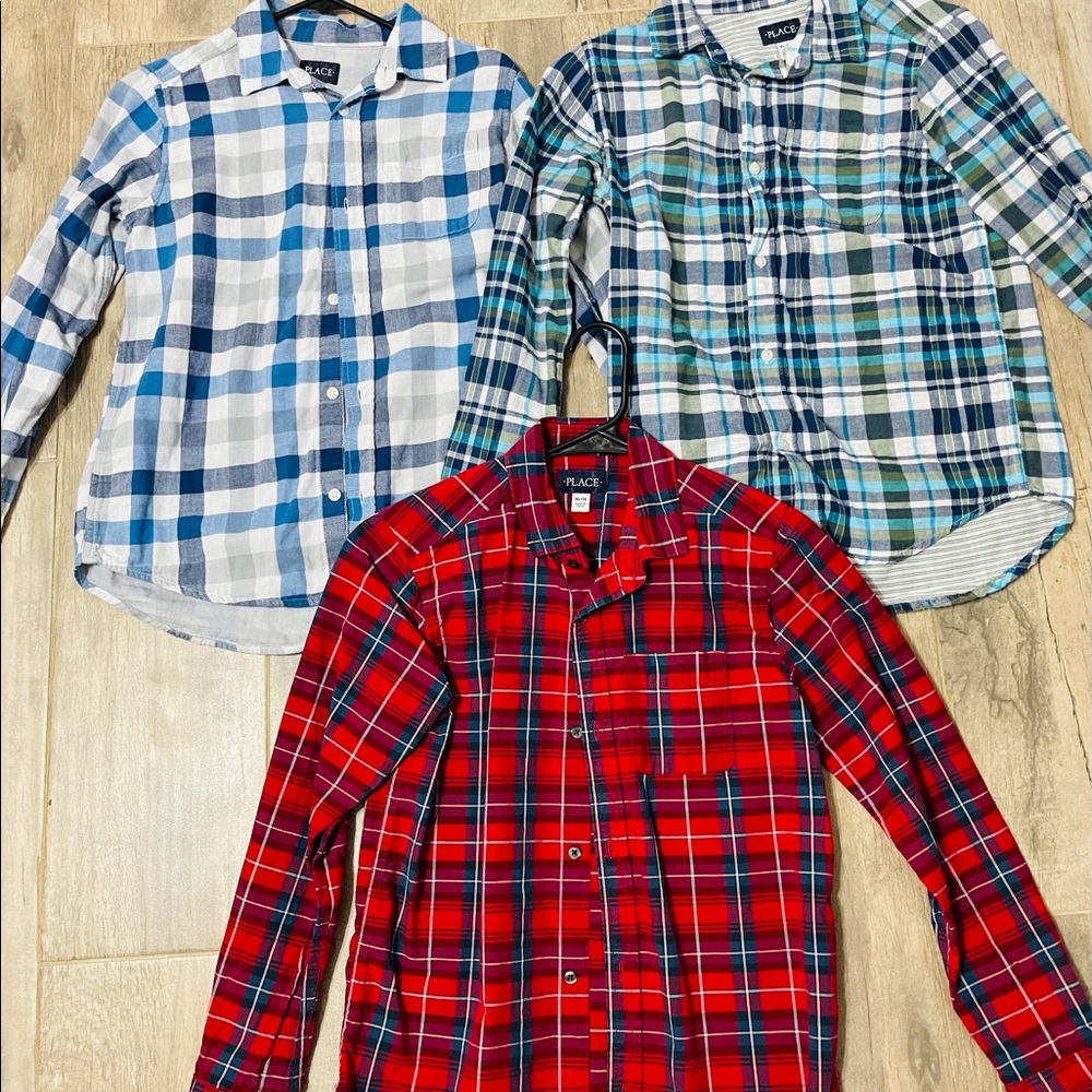 Boys Size XL Button Down Shirts